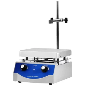 Agitatore magnetico con piastra riscaldante 3l - 2000rpm