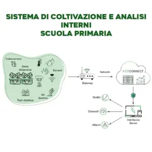 Sistema di coltivazione e analisi per interni - Scuola primaria