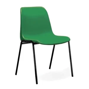 Sedia in polipropilene impilabile piena, h 46 cm, serie KASTILENE - Immagine 2