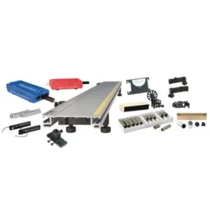 PASCO ME-5719B, Sistema rotaia-carrelli da 2,2m e due Smart Cart
