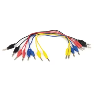 PASCO SE-7123, Connettori a Banana Plug Cord Sets, 30 cm
