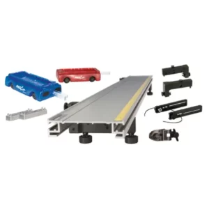 PASCO ME-5703A, Sistema rotaia-carrelli da 2,2m e carrelli STANDARD (sensori esterni)