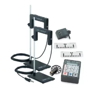 PASCO ME-8932, Cronometro con memoria, due fototraguardi ed accessori