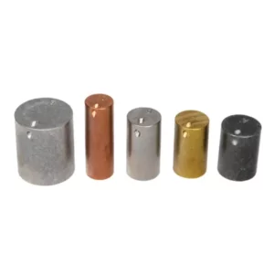 PASCO SE-6849, Set metalli diversi per calore specifico