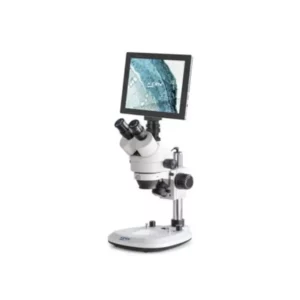 Stereomicroscopio digitale con fotocamera tablet
