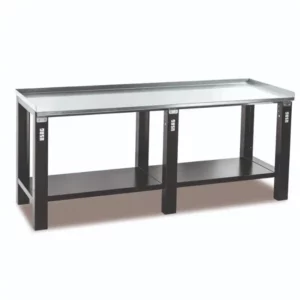 Banco laboratorio, piano in acciaio 104,6x70x91h cm