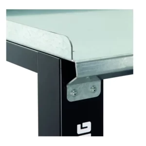 Banco laboratorio, piano in acciaio 104,6x70x91h cm - Immagine 2