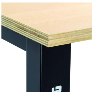 Banco laboratorio, piano in multistrato 104,6x70x91h cm - Immagine 2