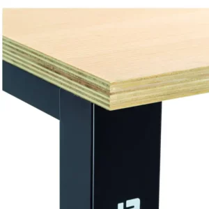 Banco laboratorio, piano in legno 150x70x91h cm - Immagine 2