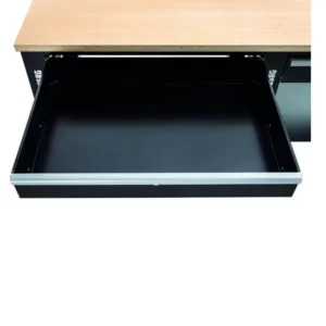 Banco laboratorio, piano in legno, 1 cassetto 104,6x70x91h cm - Immagine 3